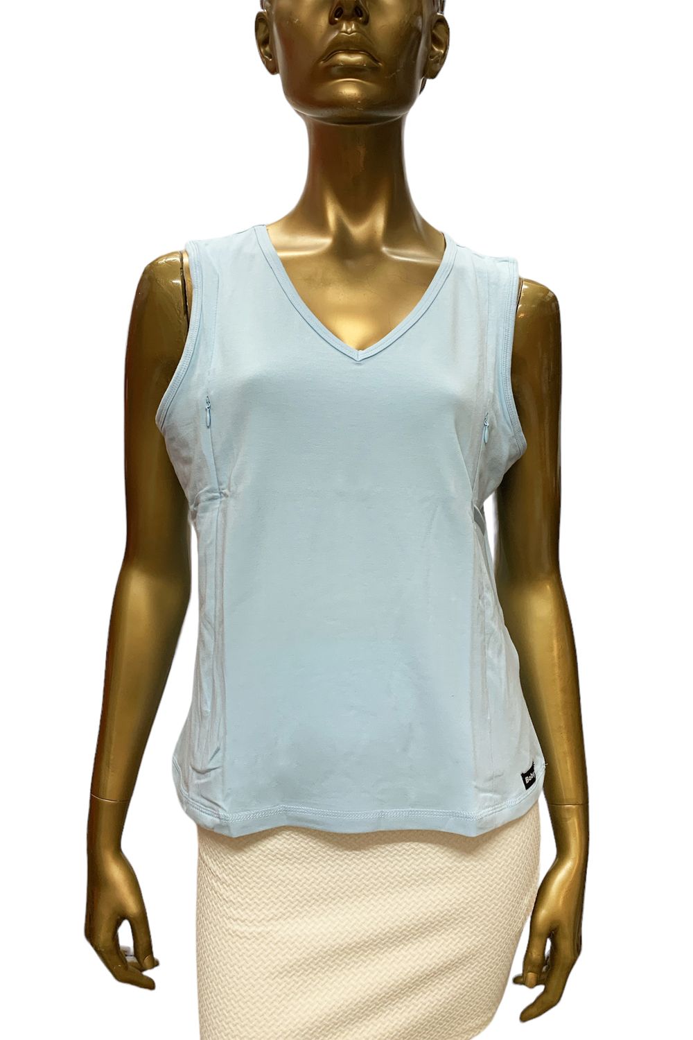 Потник за кърмене JUP Baby-B 0003167 10-348SM  С ципове  Памук  Светлосин  L