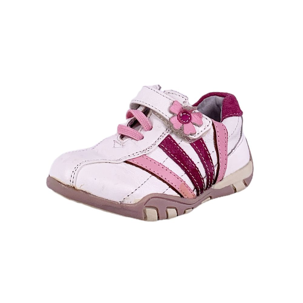 Детски обувки Chippo Kids 122692  25-30  Естествена кожа  Бял Розов