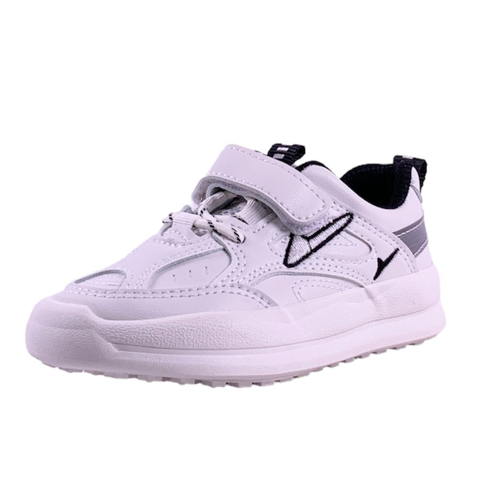Детски маратонки Chippo Kids 33008 25-30  С лепенка  Бял