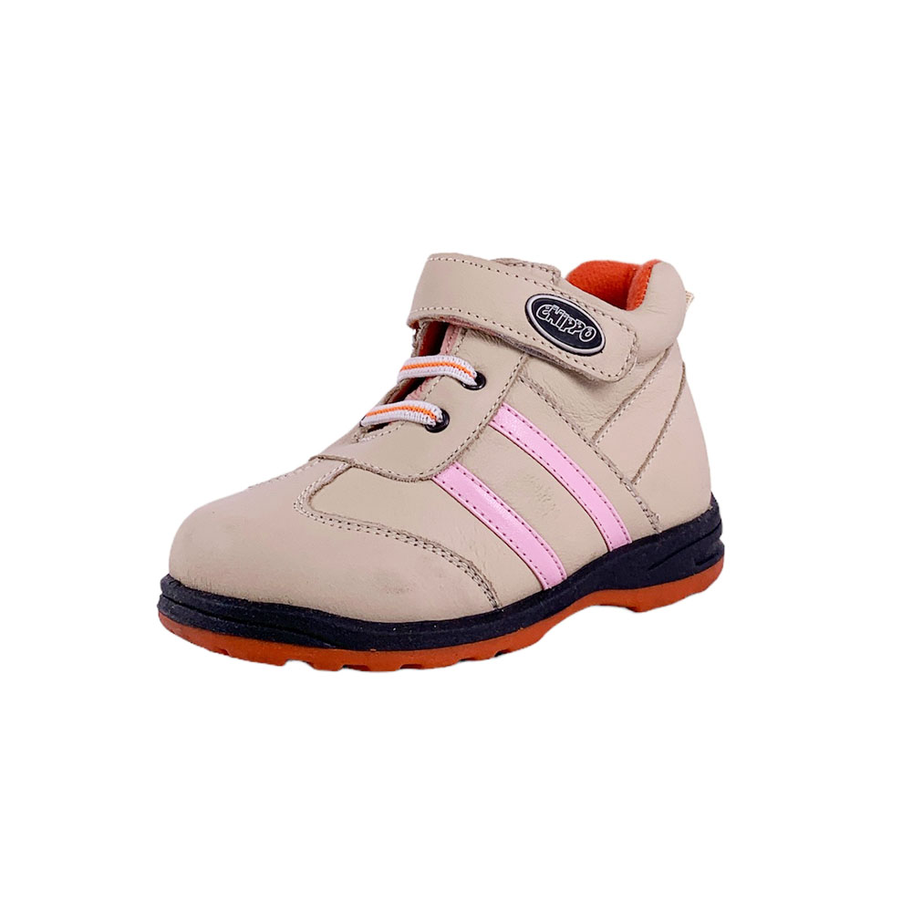 Детски боти Chippo Kids 07-561  25-30  До глезена  Естествена кожа  Бежов