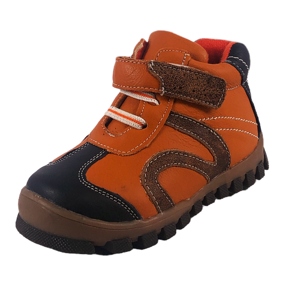 Детски боти Chippo Kids 086010-3  25-30  Естествена кожа  Оранжев