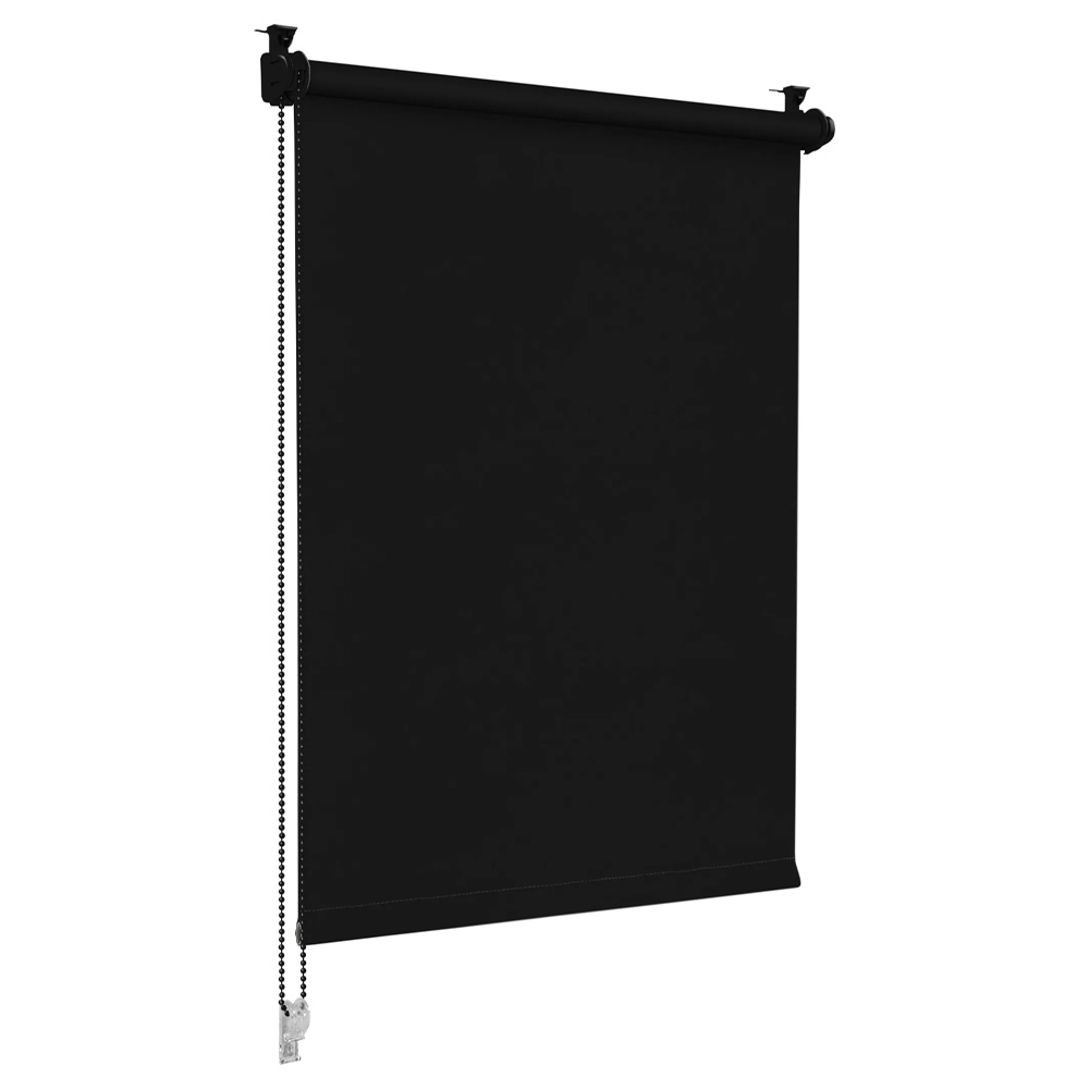 Затъмняваща ролетна щора Sonello 4400842 ML2-25-2  Blackout  Без пробиване  85 x 130 см  Черен
