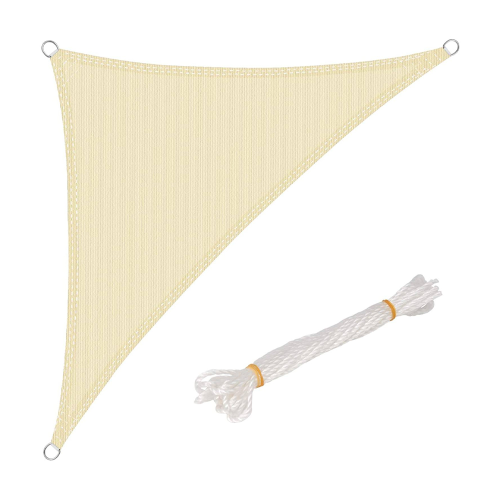 Платно-сенник Woltu 7275917 ML2-25-2  HDPE 180 г м sup2   UV защита  90  защита от UV лъчи  Водоустойчиво  2 5 x 2 5 x 3 5 м  Крем