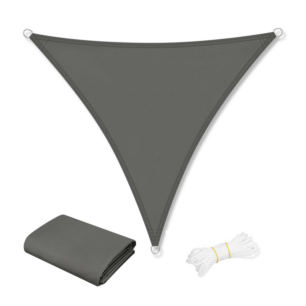 Сенник Woltu 16007-24  95  UV защита  PES 200 г м sup2   С PU покритие и въжета  2 x 2 x 2 м  Тъмносив