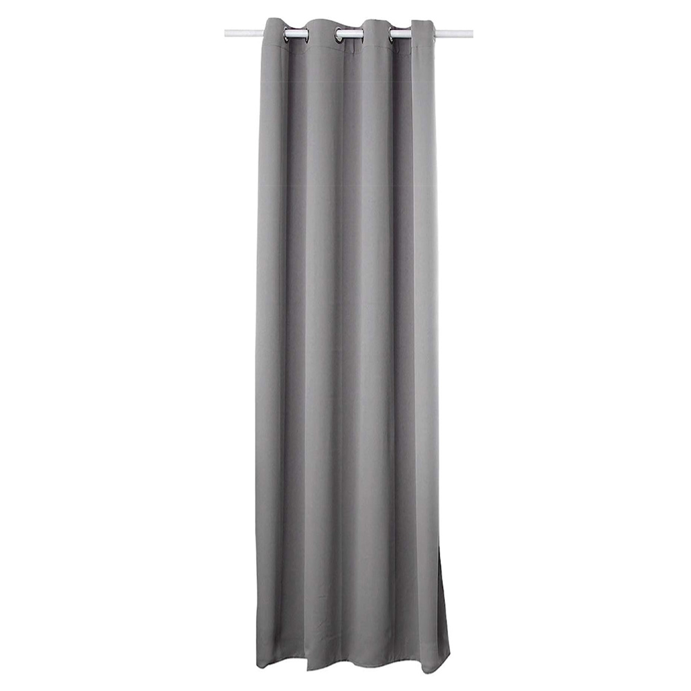 Затъмняваща термо завеса Woltu 5007203  1 брой  С капси  250 г м sup2   168 x 229 см  Сив