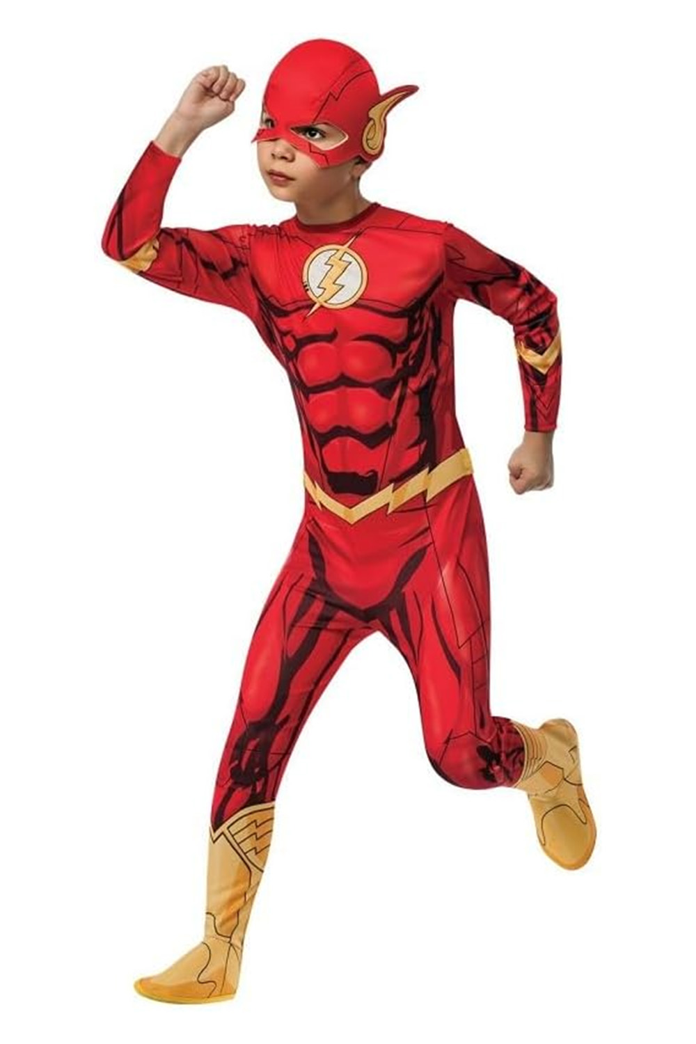 Детски карнавален костюм Rubie s Marvel The Avengers The Flash 169556215  2 части  M  5 ndash 7 год  Червен