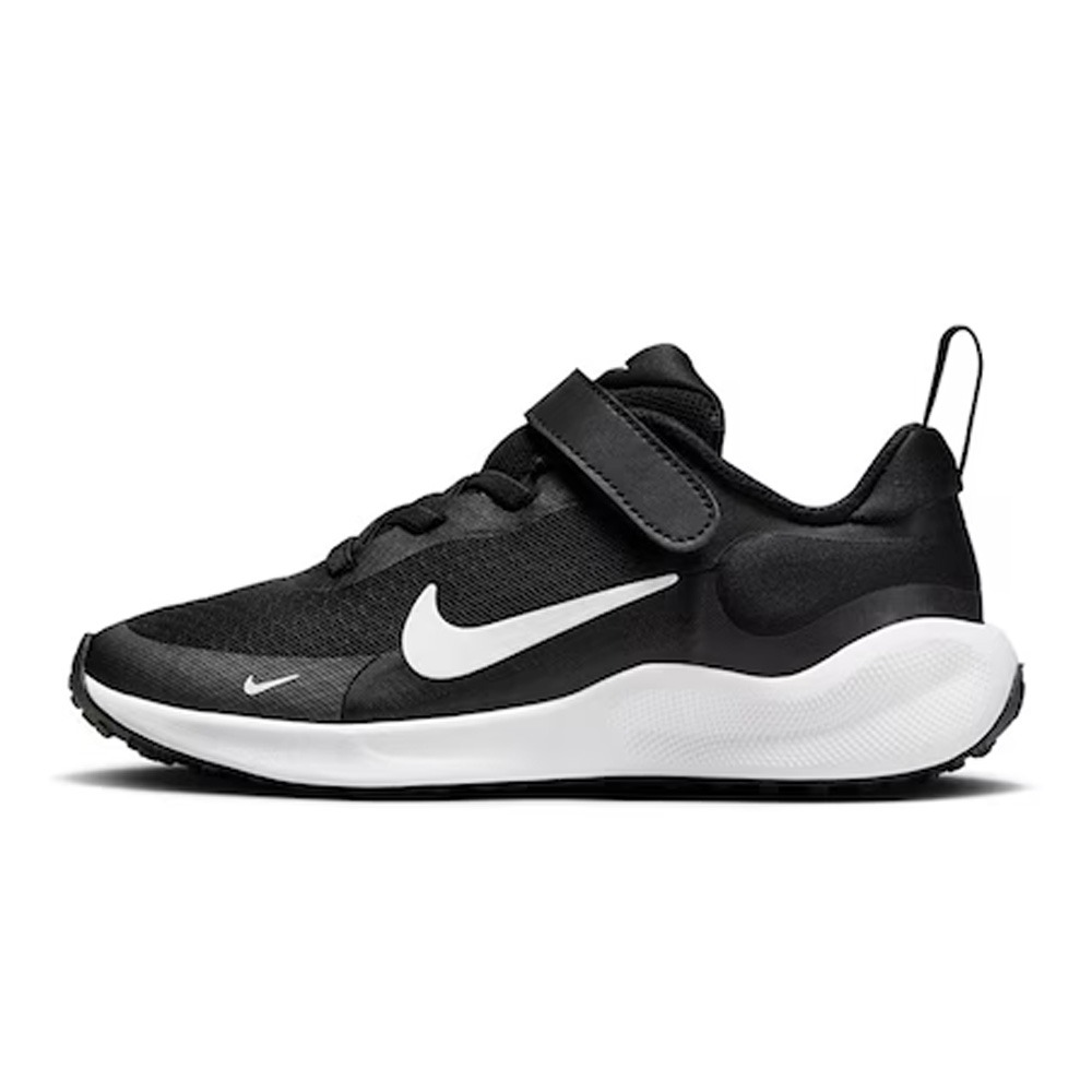 Детски маратонки Nike Revolution 7 FB7690-003  с велкро  28 5 EU  Черен Бял