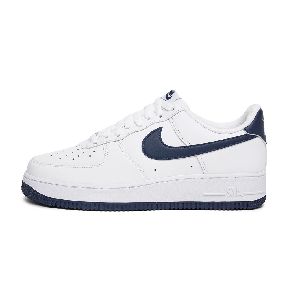 Мъжки маратонки Nike Air Force 1  rsquo 07 FJ4146-104-45 50-5  Естествена кожа  45 EU  White White Midnight Navy