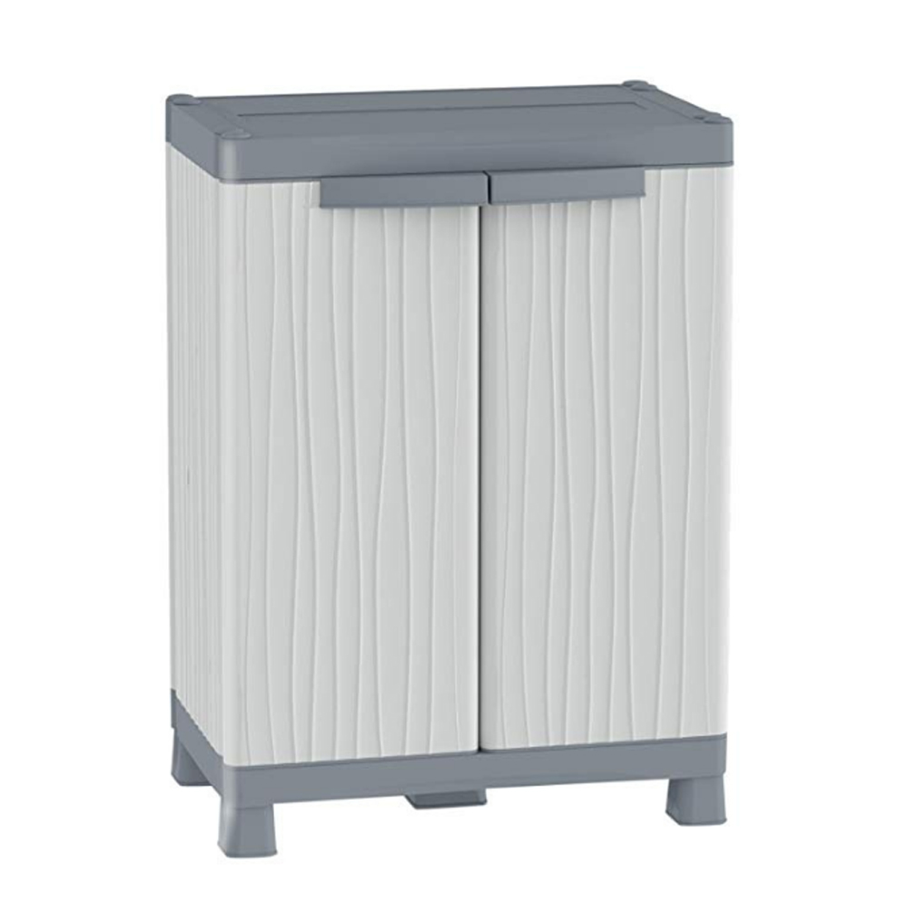 Многофункционален шкаф Terry Base 700 444973326 ML2-55-33  с 2 рафта и 2 кошници  70  times  43 8  times  97 6 см  сив