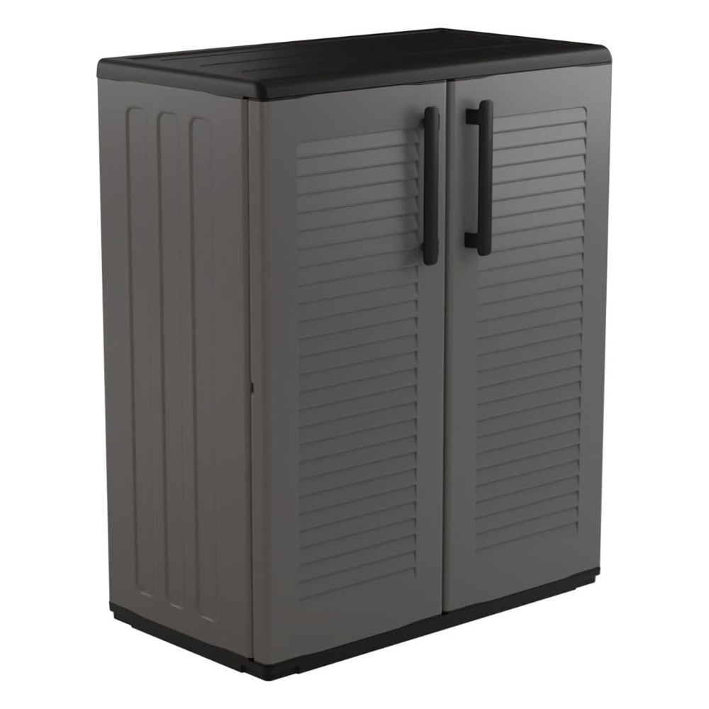 Многофункционален шкаф за съхранение Art Plast E71 B 459532845  ML2-55-33  68 x 37 x 84 см  Сив Черен  произведен в Италия
