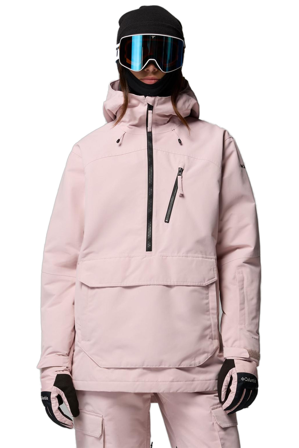 Дамско ски яке Columbia Coreshot Anorak 4133204 50-8  Omni-Tech  Relaxed Fit  Водоустойчив  M  Розов