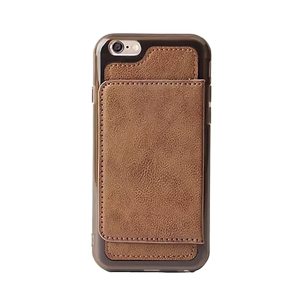 Кожен калъф Waloo 16248109 10-452  За iPhone 6 6S  Отделение за документи  Кафяв