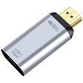 Адаптер CY 2333623 8867-K, USB C input,  HDMI Output, 4K 60Hz, Сив_1
