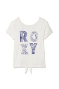 Детска тениска Roxy Sunshine Story 373755 10-453, Скъсен гръб, Памук, L, 12 - 14 години, Бял_2