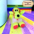 Плюшена играчка Chippo Разказвач на Истории #21-99-152-04 1-112, Куче разказва една приказка и пее една песен на български, 30 см, Жълт_0