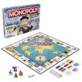 Настолна игра Hasbro Monopoly Voyage autour du monde 3951338 1-74, Околосветско пътешествие, 40 см, На френски език_2