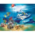 Игрален комплект Playmobil 9707765, Полицейска мисия за гмуркане, 77 части, 40 x 30 см_1