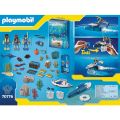 Игрален комплект Playmobil 9707765, Полицейска мисия за гмуркане, 77 части, 40 x 30 см_2