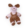 Комплект плюшени играчки 21-44-65 1-115, Заек и куче, 30 см, 34 см, Бежов_2