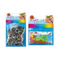 Творчески комплект за изработване на гривни Folia Rubber Loops 072365-2 1-5, 500 бр ластици, 52 броя кукички, Многоцветен, _0