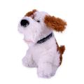 Плюшена играчка Chippo 21-99-231 1-117, Куче, Mек плюш, 27 см, Бял_1