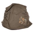 Опорен колан за корем за бременниJUP La Belly LBBBXL-BB/ 4004532 10-348SM, С ластици отстрани, Поддържаща функция, С флорални елементи, Памук, Кафяв, S/M_1