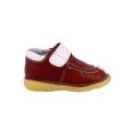 Бебешки обувки-буйки Chippo Baby 057-038-1 TC 1-2, 19-23, Естествена кожа, Кафяв/Бял, Мека подметка_3