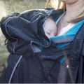 Покривало кенгуру и количка Close Parent Cocoon Weather Protection 3254181 10-350SM, Водоустойчив,  Черен, За новородено до  14.5 кг бебе_3