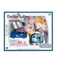 Игрален комплект Chippo Save a Lovely Pet докторски комплект сапаси животинче 881801, Голям комплект, Син, 46см_1