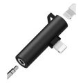 Адаптер JUP Mkoki 0699485 8867-K, Lightning към Lightning/3.5 мм жак, Черен, 3.5 x 2.5 см_3