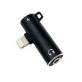Адаптер JUP Mkoki 0699485 8867-K, Lightning към Lightning/3.5 мм жак, Черен, 3.5 x 2.5 см_4