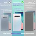 Калъф JUP ULAK *3550248 8865-23, За Samsung S10, Калъф-Портмоне, Магнитно затваряне, Водоустойчив, Еко кожа, TPU, Розово злато, 7.5 x 15 см_7