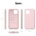 Кейс elago 0717267 8865-20, За iPhone 11 Pro, Микрофибър отвътре, 3-слойна защита, Силикон, Розов, 5.8"_3