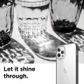 Хибриден кейс elago 0043968 8865-23, За iPhone 2020 6.1", TPU, Прозрачен/Черен, 6.1"_6