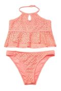 Детски бански SHEKINI 4120-L01 *6048356 8865-45, 2 части, Оранжев, 8-10 год, 125-140cm 1