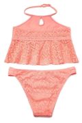 Детски бански SHEKINI 4120-L01 *6048356 8865-45, 2 части, Оранжев, 8-10 год, 125-140cm_1