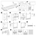 Щора плисе WOLTU ML2-25-2, Klemmfix EasyFix, Crushed ефект, Без пробиване, Слънцезащитна, Бял_7