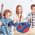 Детски CD плейър Lexibook Spider-Man 3089928 1-149, Bluetooth 5.0, LED светлинни ефекти, 20.5 х 23.8 cм, Син/Червен, Разопакован продукт(Open-box item), опаковано в алтернативна опаковка, без оригинална опаковка, Мостра от магазина_6