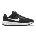 Детски маратонки Nike Revolution 6 DD1095-003, с велкро, 28 EU, Черен/Бял_2