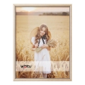 Фото рамка Woltu Artos *7187074 DC, За стена, С пластмасов защитен панел, Дърво, 30 x 40 см, Златист_0