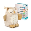 Плюшена играчка за приспиване Cloud b 169464080, Nighty Night Ow, Със сензор за звук, 8 успокояващи звука и мелодии, Бежов_6