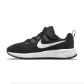 Бебешки маратонки Nike Revolution 6 NN (TDV) DD1094-003-195 50-5,  с велкро, 19.5 EU, Black/White/Dark Smoke Grey_0