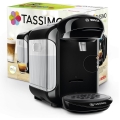 Кафемашина с капсули Bosch Tassimo Vivy 2 TAS1402, 193045185/ 237925233 ML2-55-33, 1300w, 3.3 bar, 0.7l, самопочистване и декалцификация, Черен_1