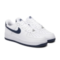 Мъжки маратонки Nike Air Force 1 &rsquo;07 FJ4146-104-45 50-5,  Естествена кожа, 45 EU, White/White/Midnight Navy_2