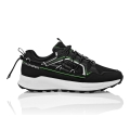Мъжки маратонки Plein Sport Lo-Top Sneakers 1702725 50-3, Олекотена ударопоглъщаща подметка, Връзки със стопер, 47 EU, Черен_1
