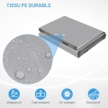 Водоустойчиво покривало Woltu 5186298 DC, PE 140 г/м&sup2;, С капси и UV защита, 1.5 x 2 м, Сив_1