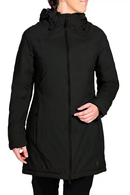 Дамско яке VAUDE Е-157956746 10-61  С качулка  10  вълна  Черен  44 XL