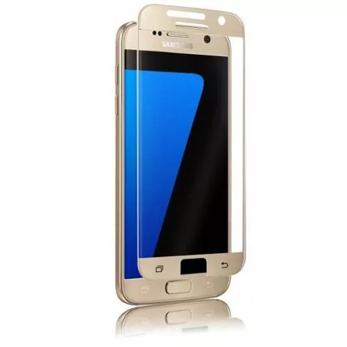Стъклен протектор Qdos 168931192-11-26-63  За Samsung Galaxy S7 Gold  Златист