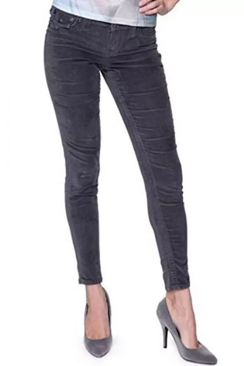 Дамски дънки True Religion AZ2198-181011997, Skinny, Винтидж, Памучни, Тъмносив, 31