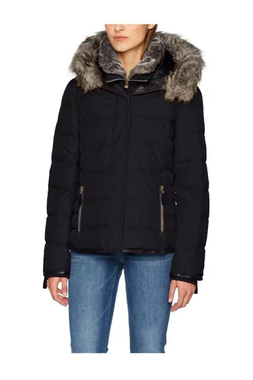 Дамско яке Esprit 183653732 5-27-25  със сваляема яка  Син 36 р 